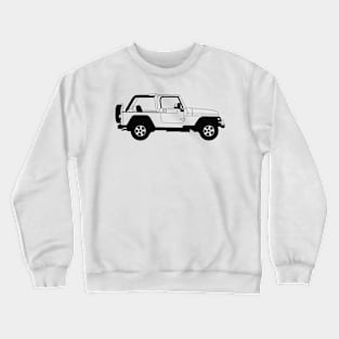 Wrangler Black Outline Crewneck Sweatshirt